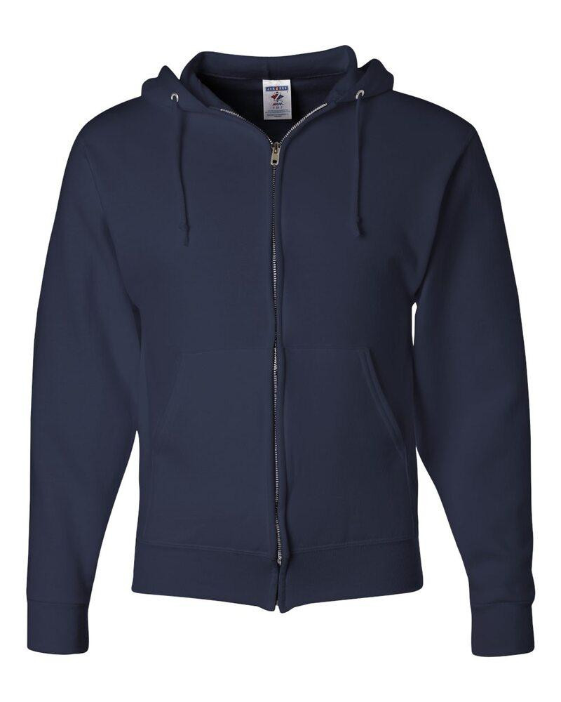 Jerzees 993MR - Sudadera con capucha y cremallera completa NuBlend