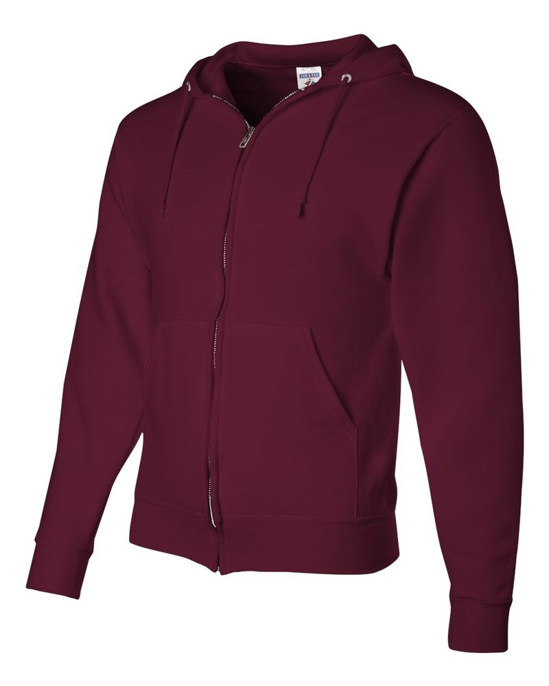 Jerzees 993MR - Sudadera con capucha y cremallera completa NuBlend