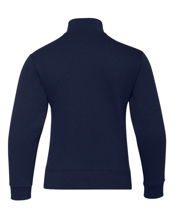 JERZEES 995YR - Nublend® Youth Quarter-Zip Cadet Collar Sweatshirt