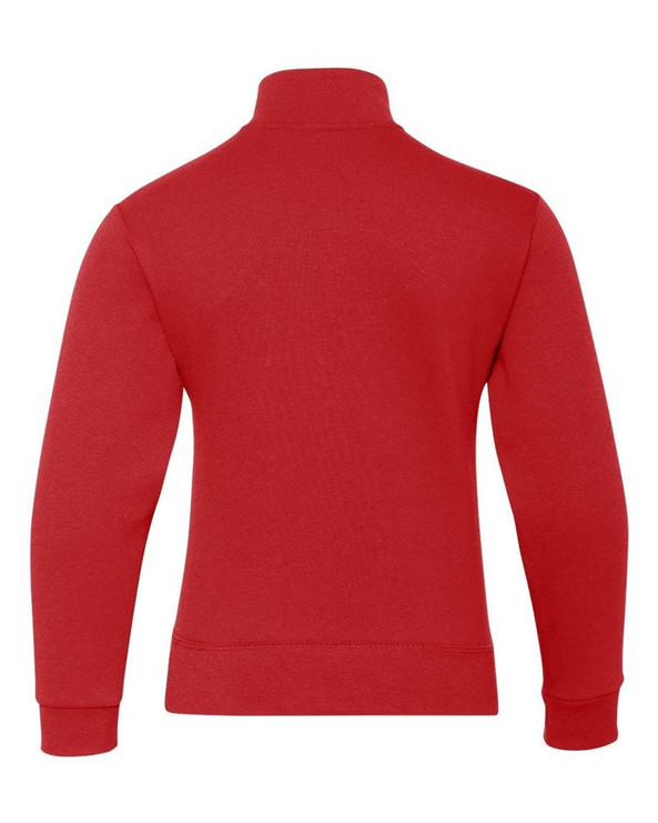 JERZEES 995YR - Nublend® Youth Quarter-Zip Cadet Collar Sweatshirt