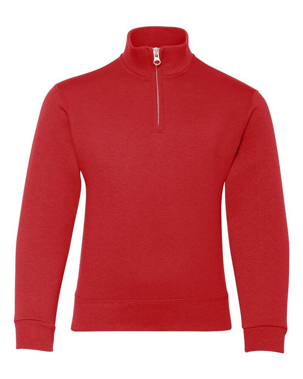 JERZEES 995YR - Nublend® Youth Quarter-Zip Cadet Collar Sweatshirt