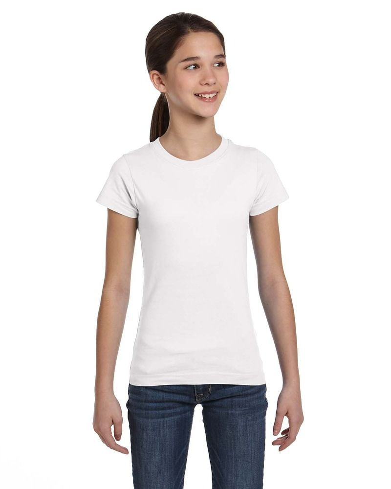 LAT 2616 - Camiseta de punto fino para niña