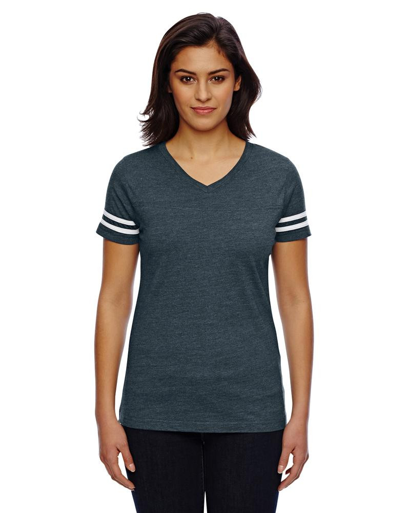 LAT 3537 - Ladies' Vintage Football T-Shirt