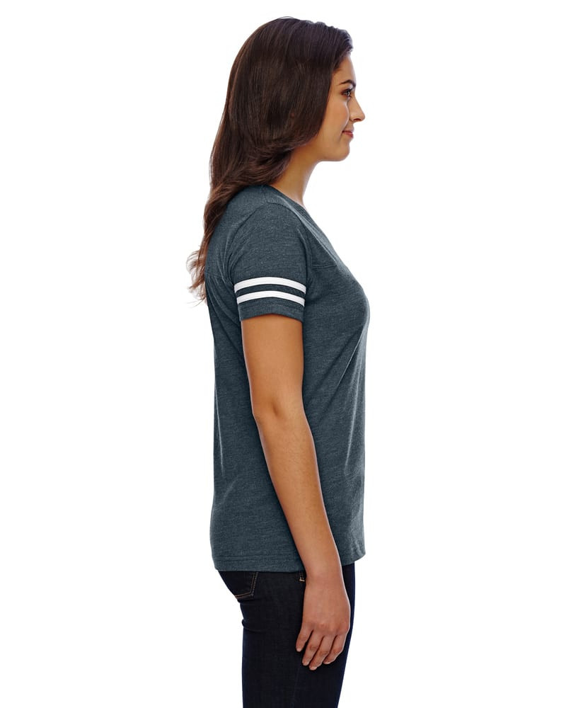 LAT 3537 - Ladies' Vintage Football T-Shirt