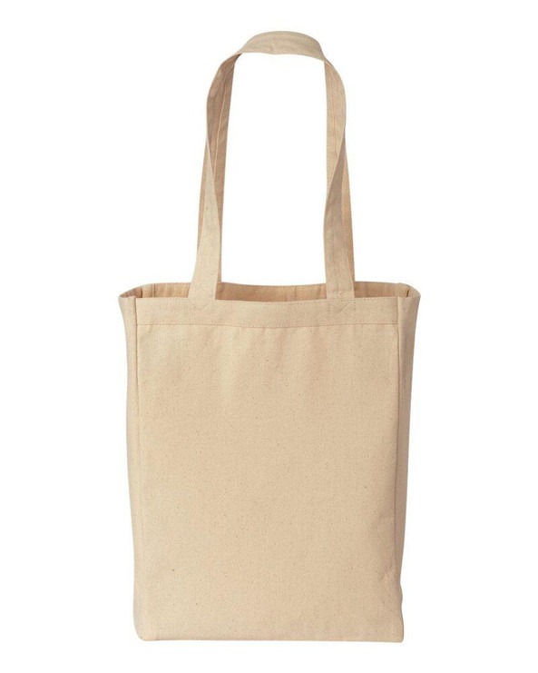 Liberty Bags 8861 - Gusseted 10 Ounce Cotton Canvas Tote
