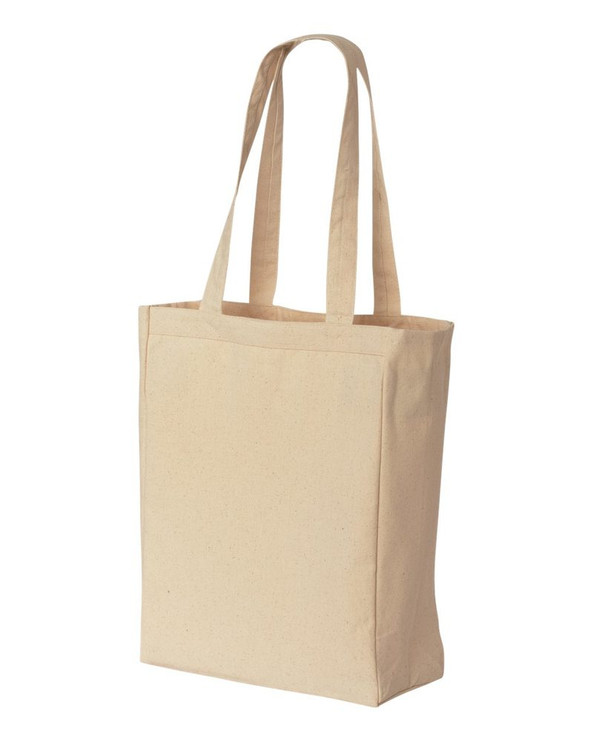 Liberty Bags 8861 - Gusseted 10 Ounce Cotton Canvas Tote