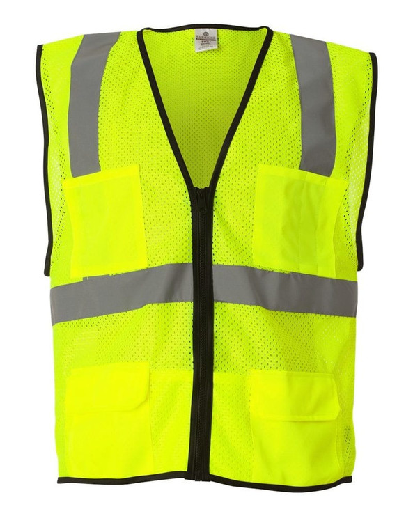 ML Kishigo 1191-1192 - Economy Six Pocket Mesh Vest