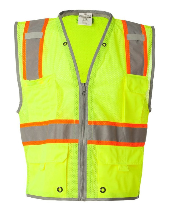 ML Kishigo 1510-1511 - Brilliant Series Heavy Duty Class 2 Vest