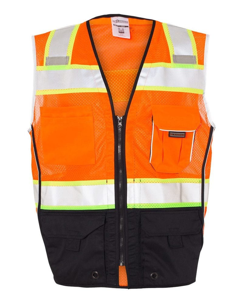 ML Kishigo 1515-1516 - Class 2 Black Series Vest