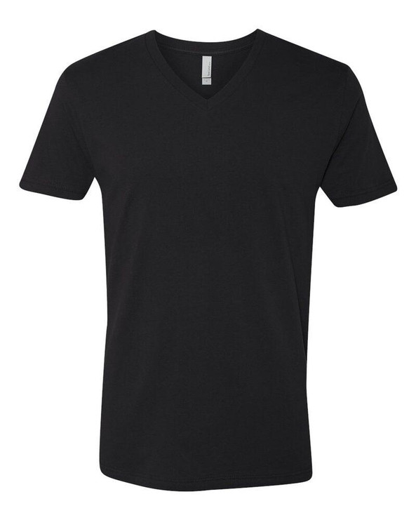 Next Level 3200 - Remera premium manga corta con cuello en V 