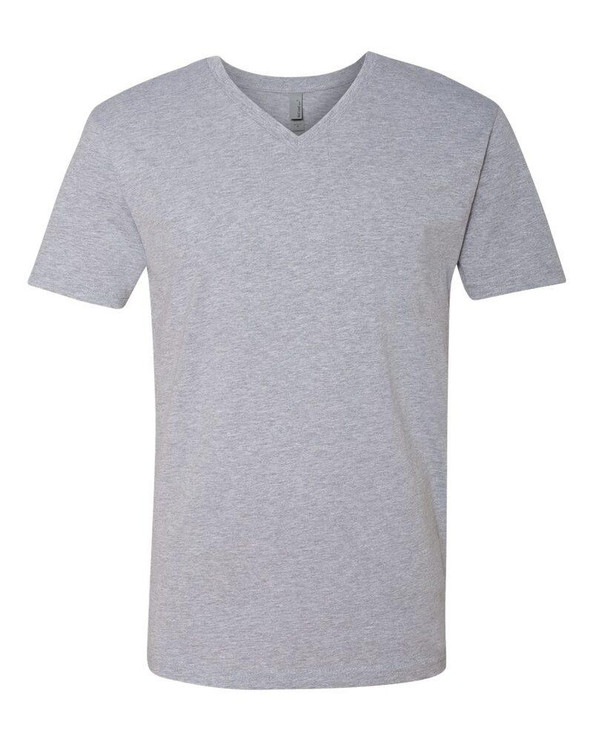 Next Level 3200 - Remera premium manga corta con cuello en V 