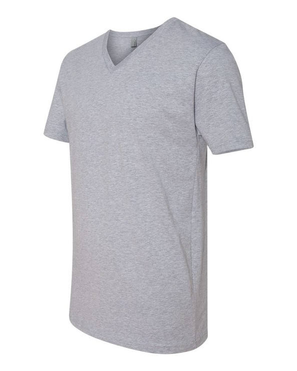 Next Level 3200 - Remera premium manga corta con cuello en V 
