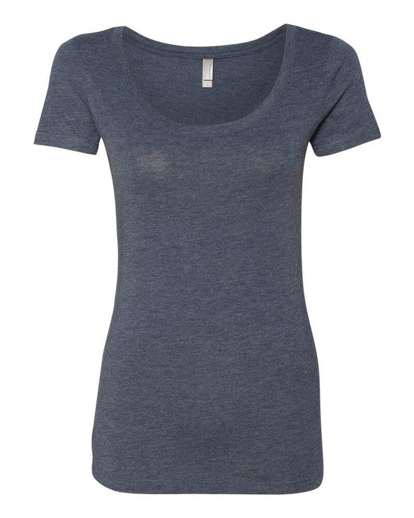 Next Level 6730 - Ladies' Triblend Scoop