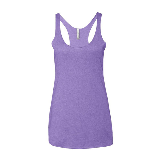 Next Level 6733 - Next Level™ Camiseta de tirantes con espalda cruzada de tri-blend para mujer