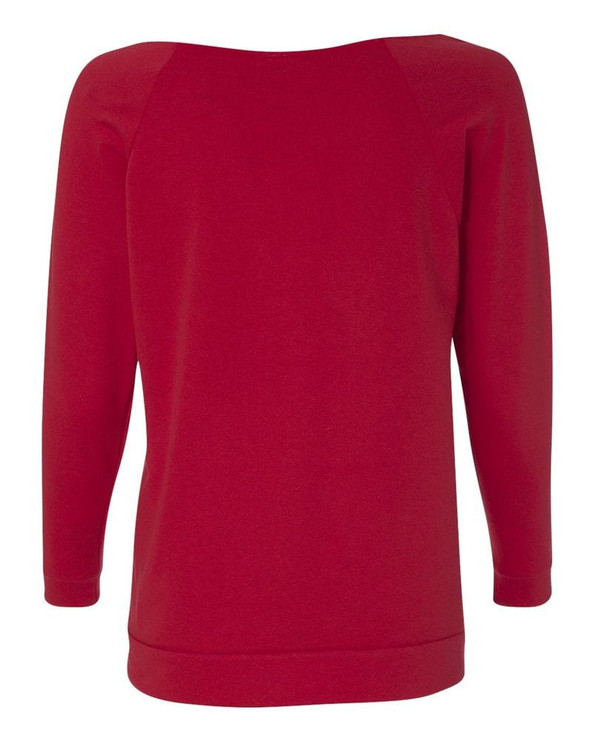 Next Level 6951 - Remera mangas raglan de tres cuartos