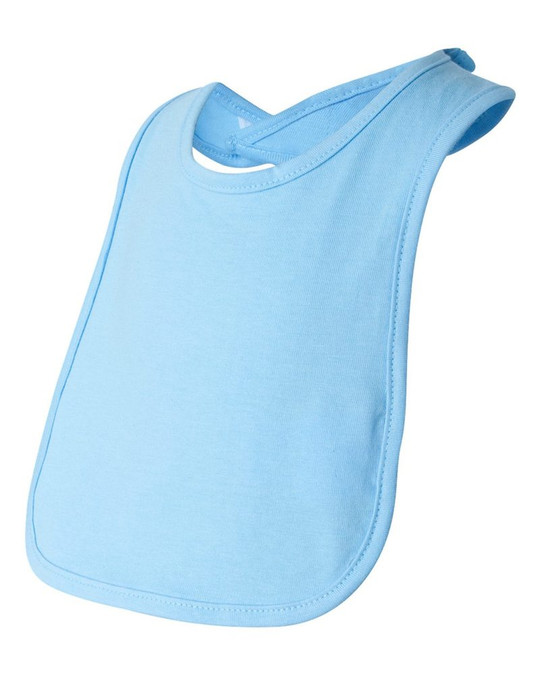 Rabbit Skins 1005 - Babero jersey One-ply de Velcro