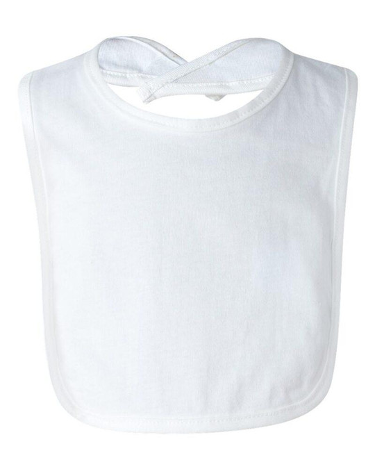 Rabbit Skins 1005 - Babero jersey One-ply de Velcro