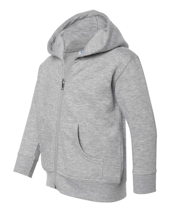Rabbit Skins 3346 - Toddler Hooded Full-Zip Sweatshirt
