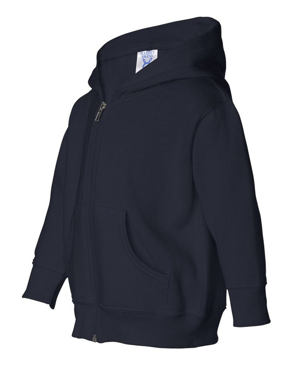 Rabbit Skins 3346 - Buzo con capucha y cierre para niños pequeños