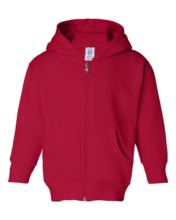 Rabbit Skins 3346 - Toddler Hooded Full-Zip Sweatshirt