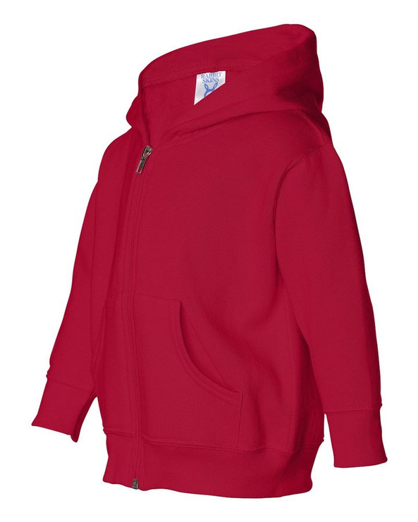 Rabbit Skins 3346 - Toddler Hooded Full-Zip Sweatshirt