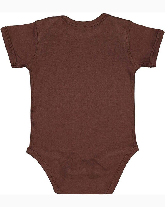 Rabbit Skins 4400 - Body para bebé de 5 oz. Baby Rib con hombros solapados