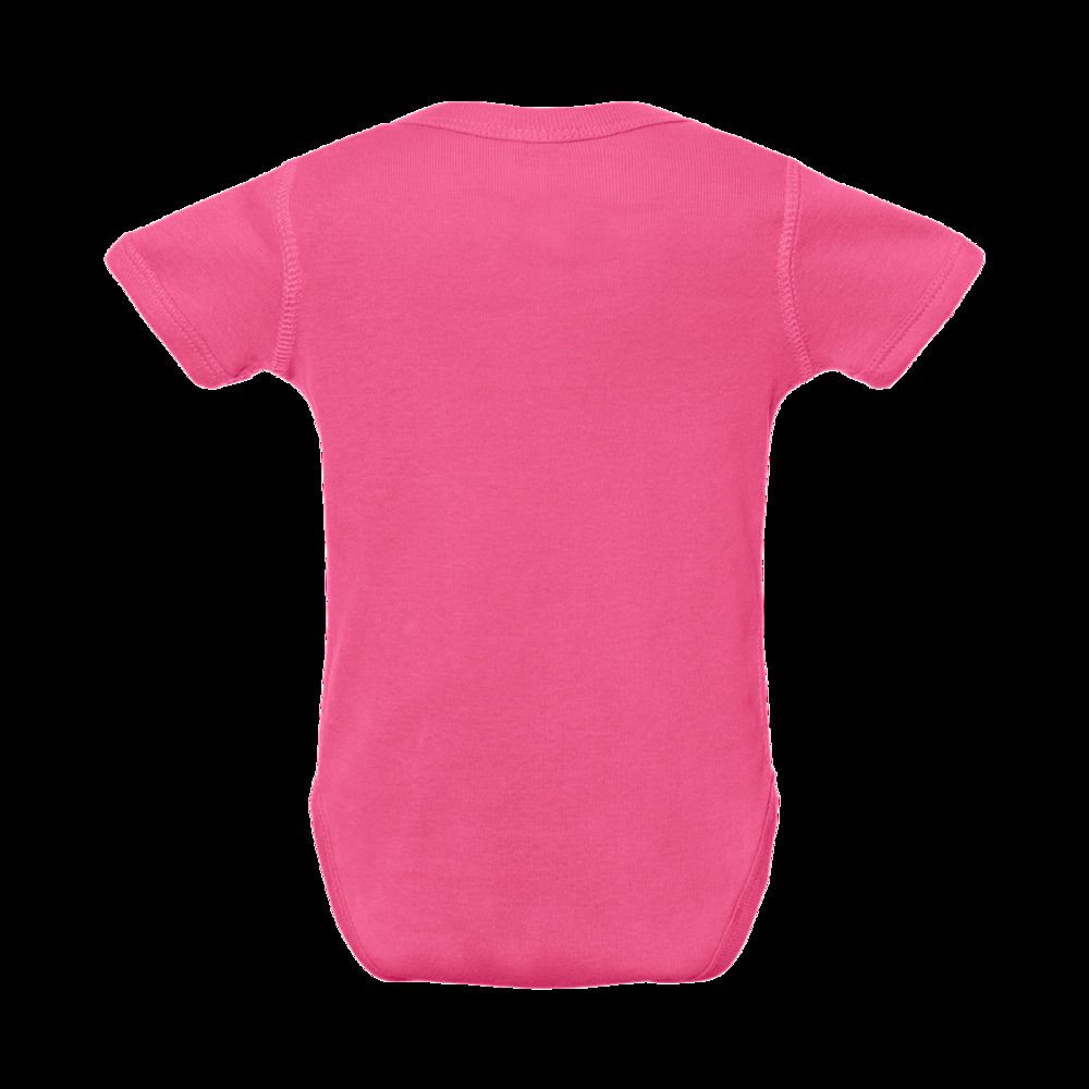 Rabbit Skins 4400 - Infant 5 oz. Baby Rib Lap Shoulder Bodysuit
