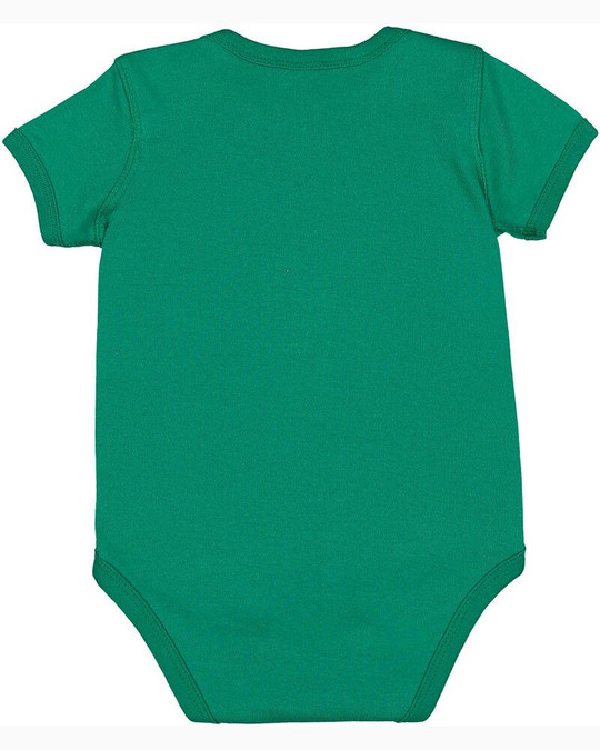 Rabbit Skins 4400 - Infant 5 oz. Baby Rib Lap Shoulder Bodysuit