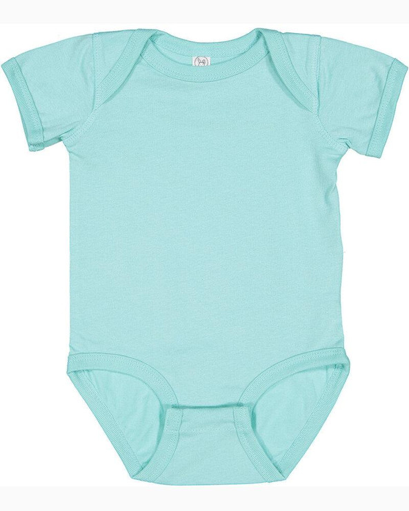 Rabbit Skins 4424 - Fine Jersey Infant Lap Shoulder Creeper