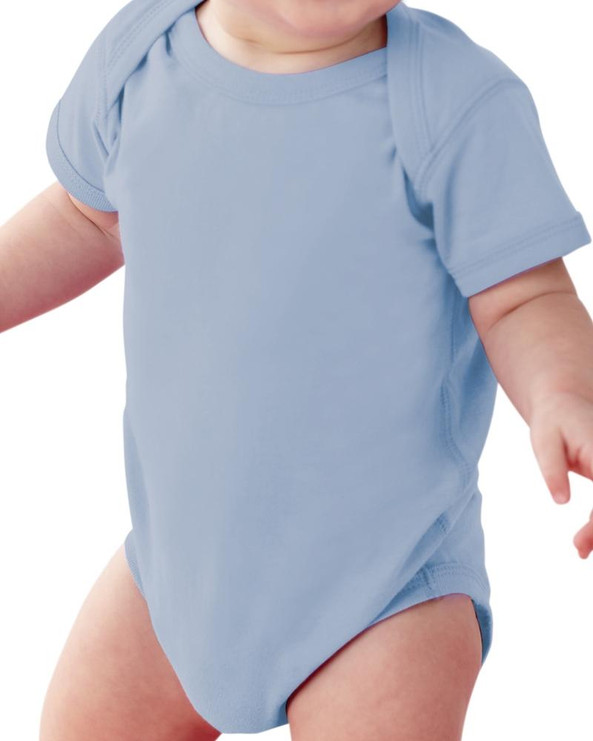 Rabbit Skins 4424 - Fine Jersey Infant Lap Shoulder Creeper
