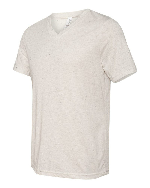 Bella+Canvas 3415 - Remera Unisex Triblend con cuello en V 