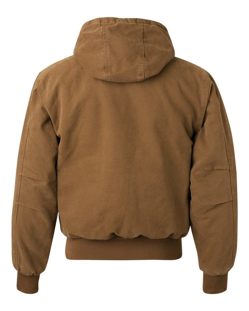 DRI DUCK 5020 - Hooded Boulder Cloth Jacket with Tricot Quilt Lining