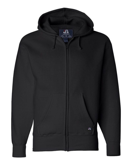 J. America 8821 - Sudadera Premium con capucha y cremallera completa