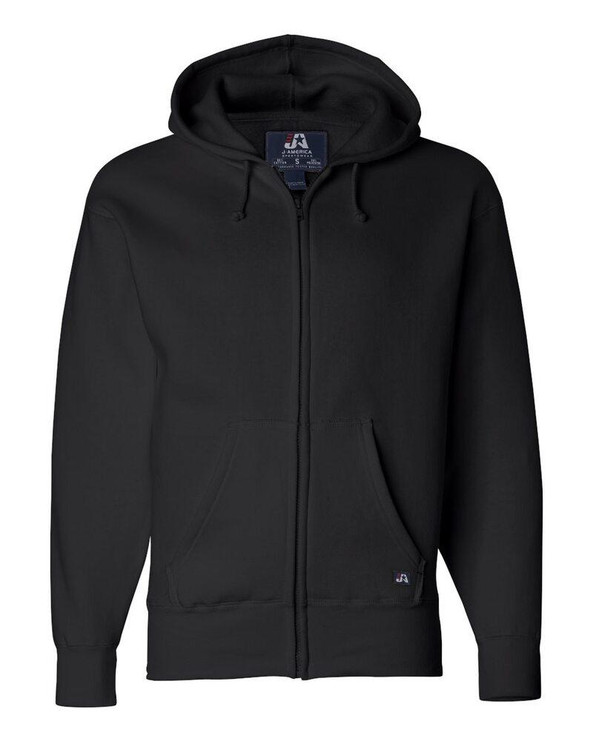 J. America 8821 - Sudadera Premium con capucha y cremallera completa