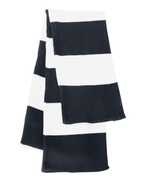 Sportsman SP02 - Rugby Striped Knit Scarf