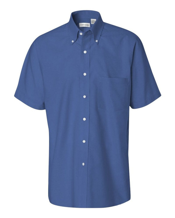 Van Heusen 13V0042 - Short Sleeve Oxford Shirt