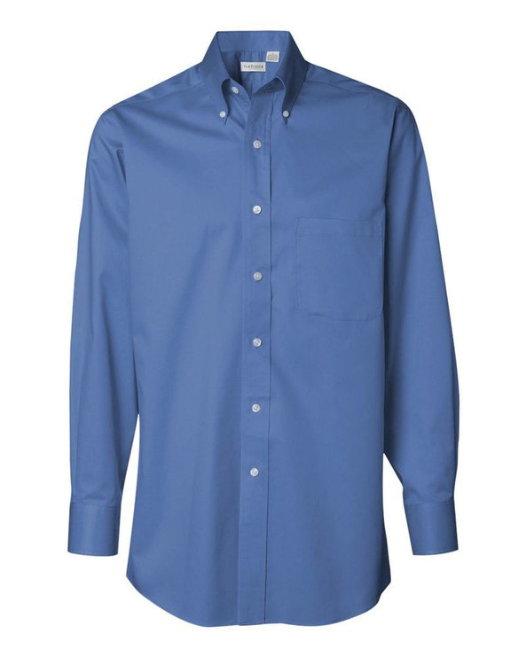 Van Heusen 13V0521 - Camisa de sarga de manga larga