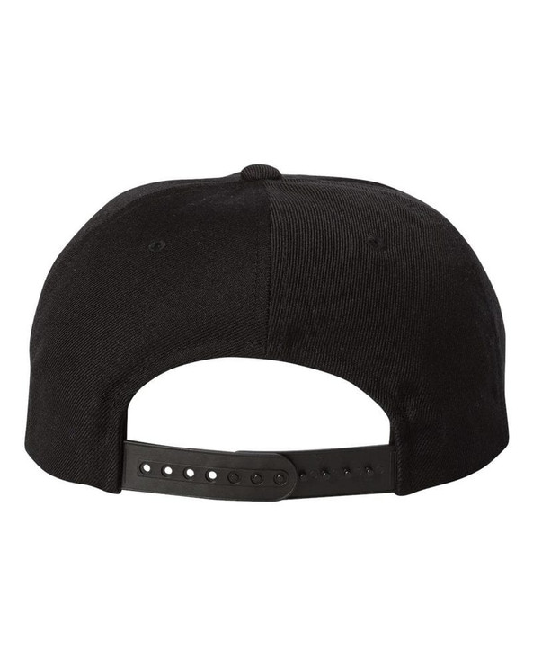Yupoong 5089M - Gorra de lana de cinco paneles