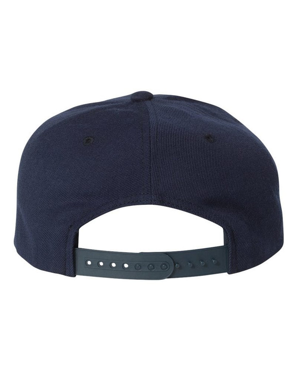Yupoong 5089M - Five Panel Wool Blend Snapback Cap