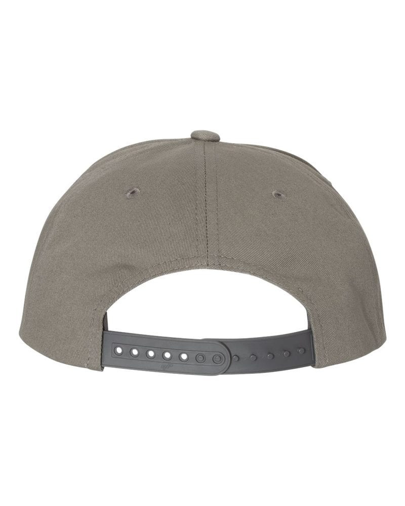 Yupoong 6007 - Gorra de visera plana y cinco paneles