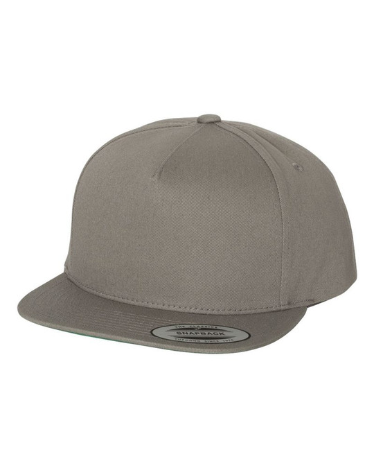Yupoong 6007 - Five-Panel Flat Bill Cap