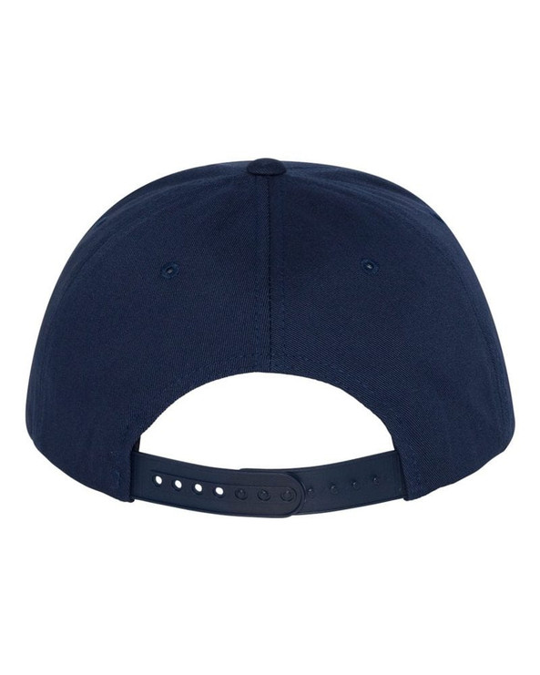 Yupoong 6007 - Gorra de visera plana y cinco paneles