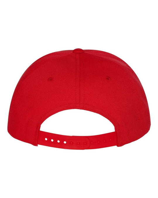 Yupoong 6007 - Gorra de visera plana y cinco paneles