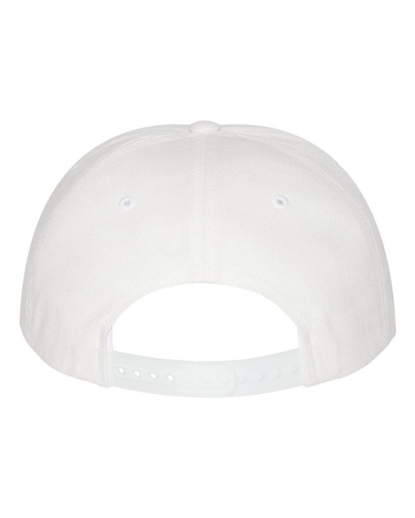 Yupoong 6007 - Gorra de visera plana y cinco paneles
