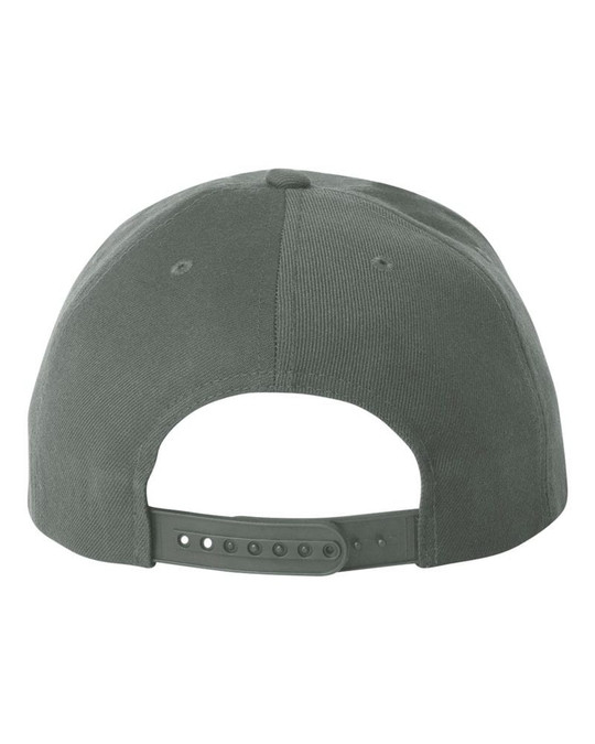 Yupoong 6089M - Gorra de lana con visera plana
