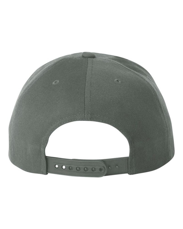 Yupoong 6089M - Gorra de lana con visera plana