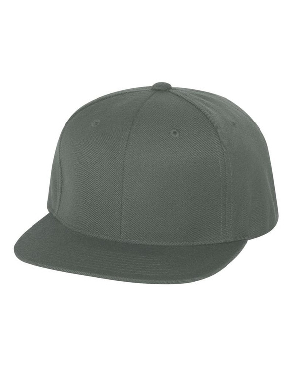 Yupoong 6089M - Gorra de lana con visera plana