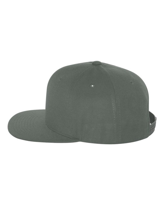 Yupoong 6089M - Gorra de lana con visera plana