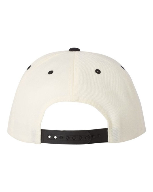 Yupoong 6089M - Gorra de lana con visera plana