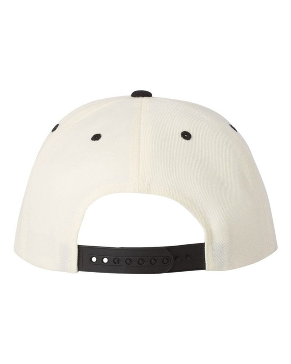 Yupoong 6089M - Gorra de lana con visera plana